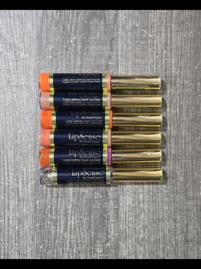 LipSense Long Lasting Liquid Lip Color Set Coral-Lima Bombshell Apple Cider Etc